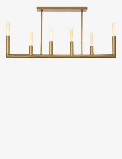 Wolfe Linear Chandelier By Regina Andrew By Regina Andrew