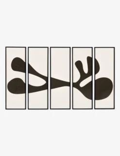Organic Shape I Wall Art (Set Of 5) By FHAS Inhouse