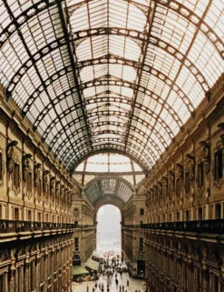 Galleria Vittorio Emanuele II Photography Print By Slim Aarons -Home Decor Sale 235525 001 DET 2