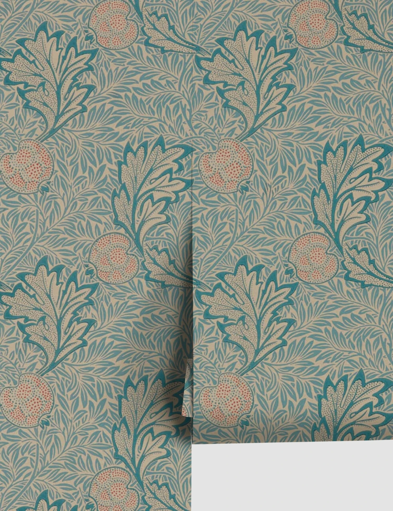 Morris & Co. Apple Wallpaper 1 Morris & Co. Apple Wallpaper