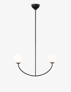 Galassia Linear Chandelier By AERIN -Home Decor Sale AEC1042MBK scaled