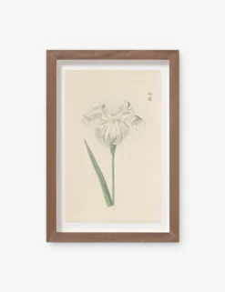 Vintage Japanese Iris No. 12 Wall Art By Miyoshi Manabu