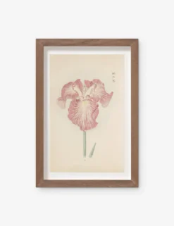 Vintage Japanese Iris No. 18 Wall Art By Miyoshi Manabu
