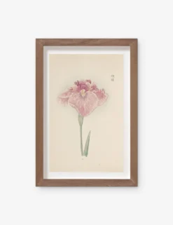 Vintage Japanese Iris No. 19 Wall Art By Miyoshi Manabu