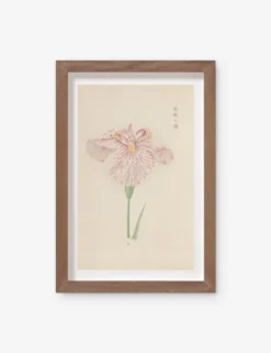 Vintage Japanese Iris No. 20 Wall Art By Miyoshi Manabu