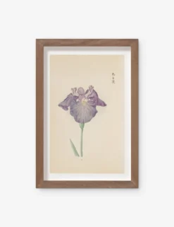 Vintage Japanese Iris No. 29 Wall Art By Miyoshi Manabu