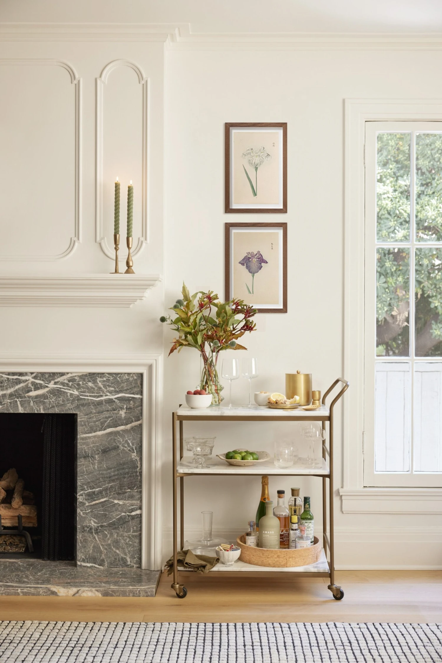 Vintage Japanese Iris No. 12 Wall Art By Miyoshi Manabu 2 Vintage Japanese Iris No. 12 Wall Art By Miyoshi Manabu - Image 2