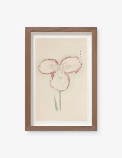 Vintage Japanese Iris No. 30 Wall Art By Miyoshi Manabu