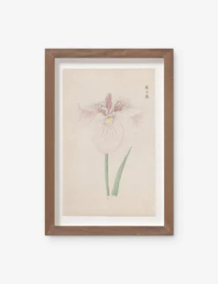 Vintage Japanese Iris No. 34 Wall Art By Miyoshi Manabu