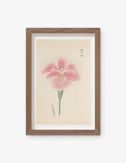 Vintage Japanese Iris No. 49 Wall Art By Miyoshi Manabu