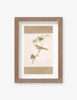Vintage Bird Watercolor No. 70 Wall Art By Visual Contrast