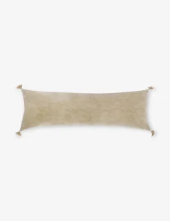 Bianca Velvet Pillow By Pom Pom At Home -Home Decor Sale Biancanaturallong scaled