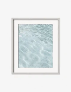 Byron Pool Photography Print By Carley Rudd -Home Decor Sale CarleyRuddByronPoolSilverFrame scaled