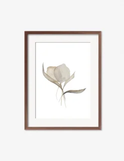 Pale Bouquet Print By Céline Nordenhed -Home Decor Sale CelinePaleBouquetWalnutFrame