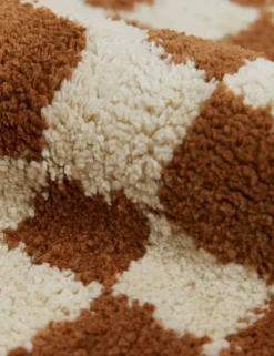 Checkerboard Bath Mat By Sarah Sherman Samuel -Home Decor Sale CheckerboardBathMatbySarahShermanSamuel Umber 21 x34 A0656925 5156 scaled