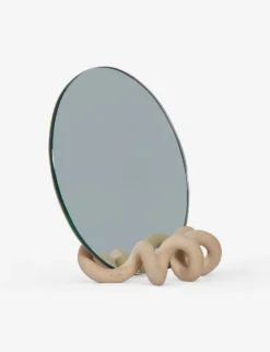 Curlee Table Mirror By SIN Ceramics -Home Decor Sale CurleeTableMirrorbySIN Speckled A06566622547 scaled