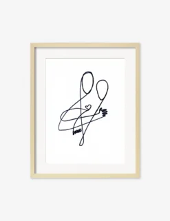 Love Print By Damienne Merlina -Home Decor Sale DamienneMerlinaLoveNaturalFrame scaled