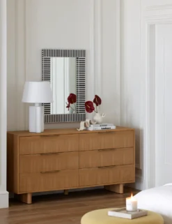 Luciana Mirror -Home Decor Sale DresserVignette 1545 SITECROP