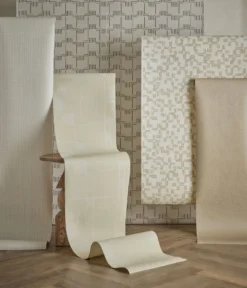 Crossmarks Grasscloth Wallpaper By Élan Byrd -Home Decor Sale ElanGallery 2079 Lifestyle scaled