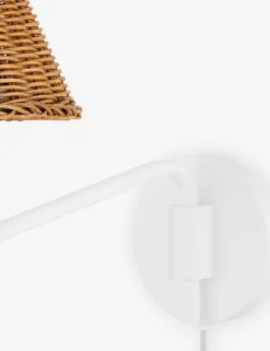 Teressa Plug-In Sconce -Home Decor Sale HL704201 TWH 002 scaled