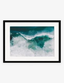 Crashing Waves Photography Print By Ingrid Beddoes