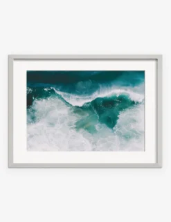 Crashing Waves Photography Print By Ingrid Beddoes 10 Crashing Waves Photography Print By Ingrid Beddoes -Home Decor Sale IngridCrashingWavesSilverframe