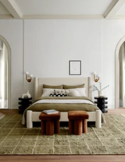 Irregular Grid Rug By Sarah Sherman Samuel -Home Decor Sale KhakiIrregularGridBedroom 3402 29fd33d4 e3f0 46e1 a1ac 547b57778329 scaled