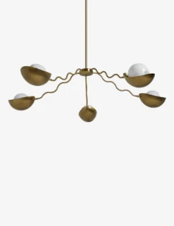 Kukka Chandelier By Sarah Sherman Samuel -Home Decor Sale KukkaChandelierbySarahShermanSamuel Brass A0656453 4213 Product 1 scaled