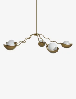 Kukka Chandelier By Sarah Sherman Samuel -Home Decor Sale KukkaChandelierbySarahShermanSamuel Brass A0656453 4216 Product 1 scaled