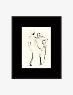 Figure Sketch 4 Wall Art By ZBC House