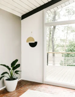 Horizon Wall Hanging By Circle & Line -Home Decor Sale LG horizon wall black brass 4 scaled