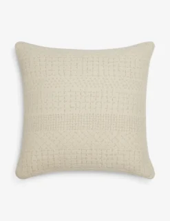 Larchmont Indoor / Outdoor Pillow By Sunbrella For Lulu And Georgia -Home Decor Sale LarchmontIndoor OutdoorPillow Ivory A0652661B 2593 scaled
