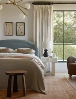 Herbarium A Wall Art -Home Decor Sale Lulu and Georgia Bedroom1 Evergreen 0262 LIFESTYLE Site Crop Lifestyle 3 scaled