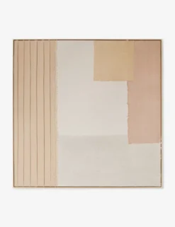 Patchwork Blush Wall Art By Visual Contrast