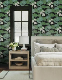 Lily Pad Peel + Stick Wallpaper 6 Lily Pad Peel + Stick Wallpaper -Home Decor Sale RMK11433WP FALLCAP10341 scaled