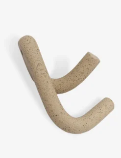 Leggy Crossed Wall Hook By SIN Ceramics 22 Leggy Crossed Wall Hook By SIN Ceramics -Home Decor Sale SinCeramicsLeggyCrossedWallHook Speckled 5214