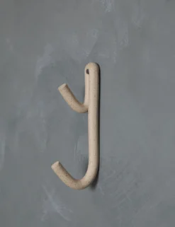 Leggy Long Wall Hook By SIN Ceramics 15 Leggy Long Wall Hook By SIN Ceramics -Home Decor Sale SinCeramicsLeggyLongWallHook Speckled 1645 SITECROP