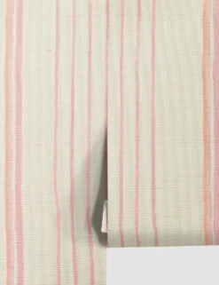 Two Tone Stripe Grasscloth Wallpaper By Nathan Turner 7 Two Tone Stripe Grasscloth Wallpaper By Nathan Turner -Home Decor Sale TwoToneStripeCreamsicle scaled