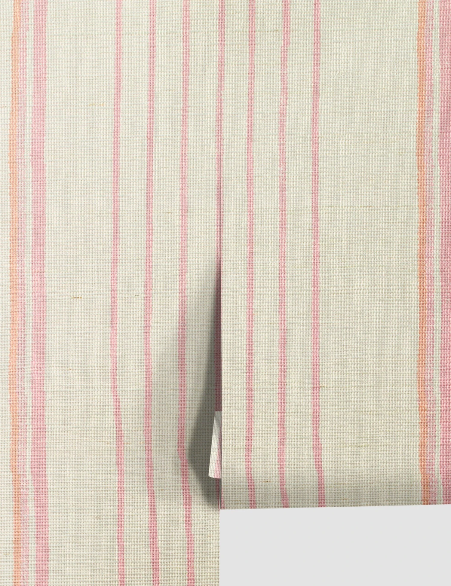 Two Tone Stripe Grasscloth Wallpaper By Nathan Turner 3 Two Tone Stripe Grasscloth Wallpaper By Nathan Turner - Image 3