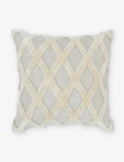 Gayel Linen Pillow, 22" X 22", Natural