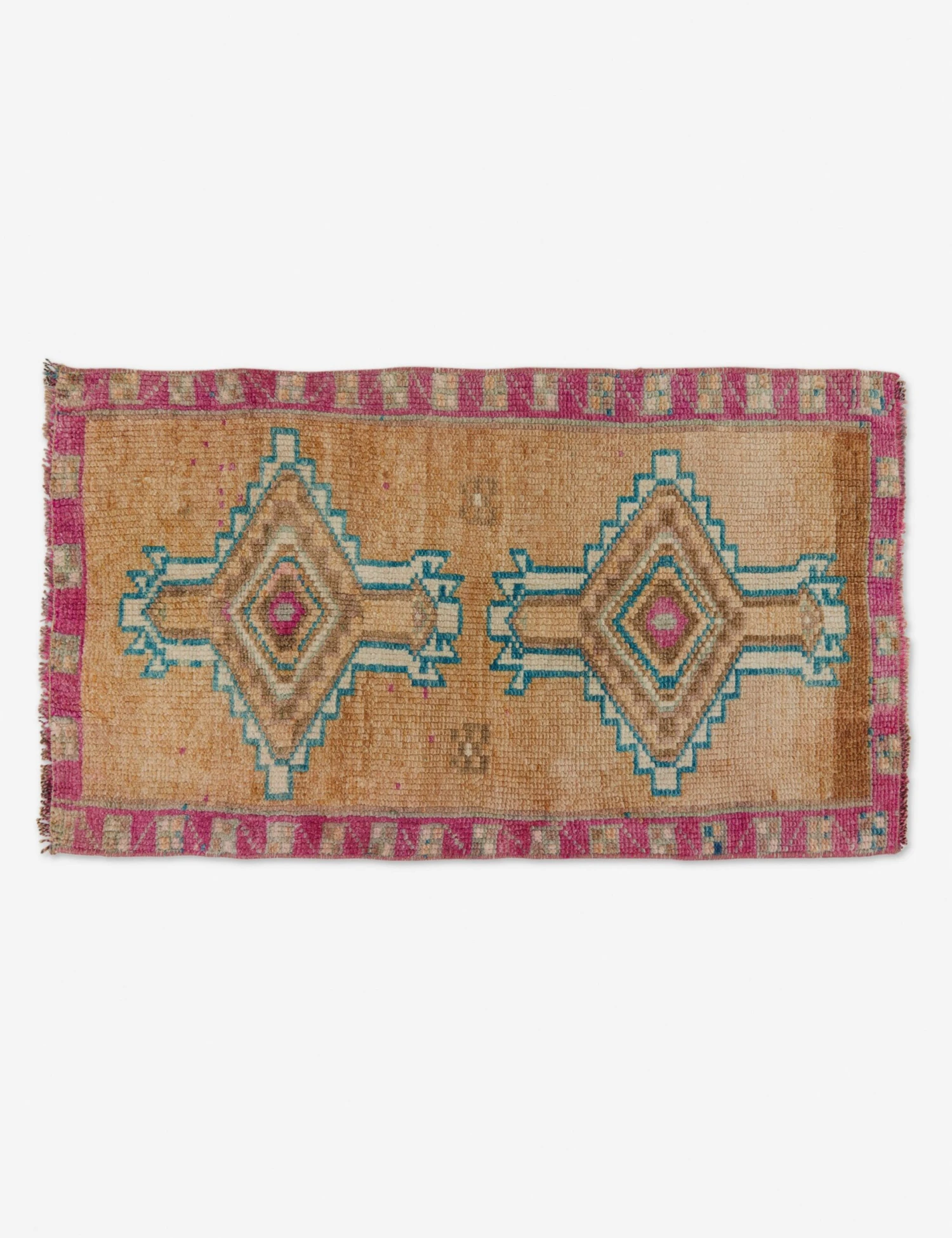 Vintage Turkish Mini Rug No. 147, 1'8" X 3'3" 1 Vintage Turkish Mini Rug No. 147, 1'8" X 3'3"