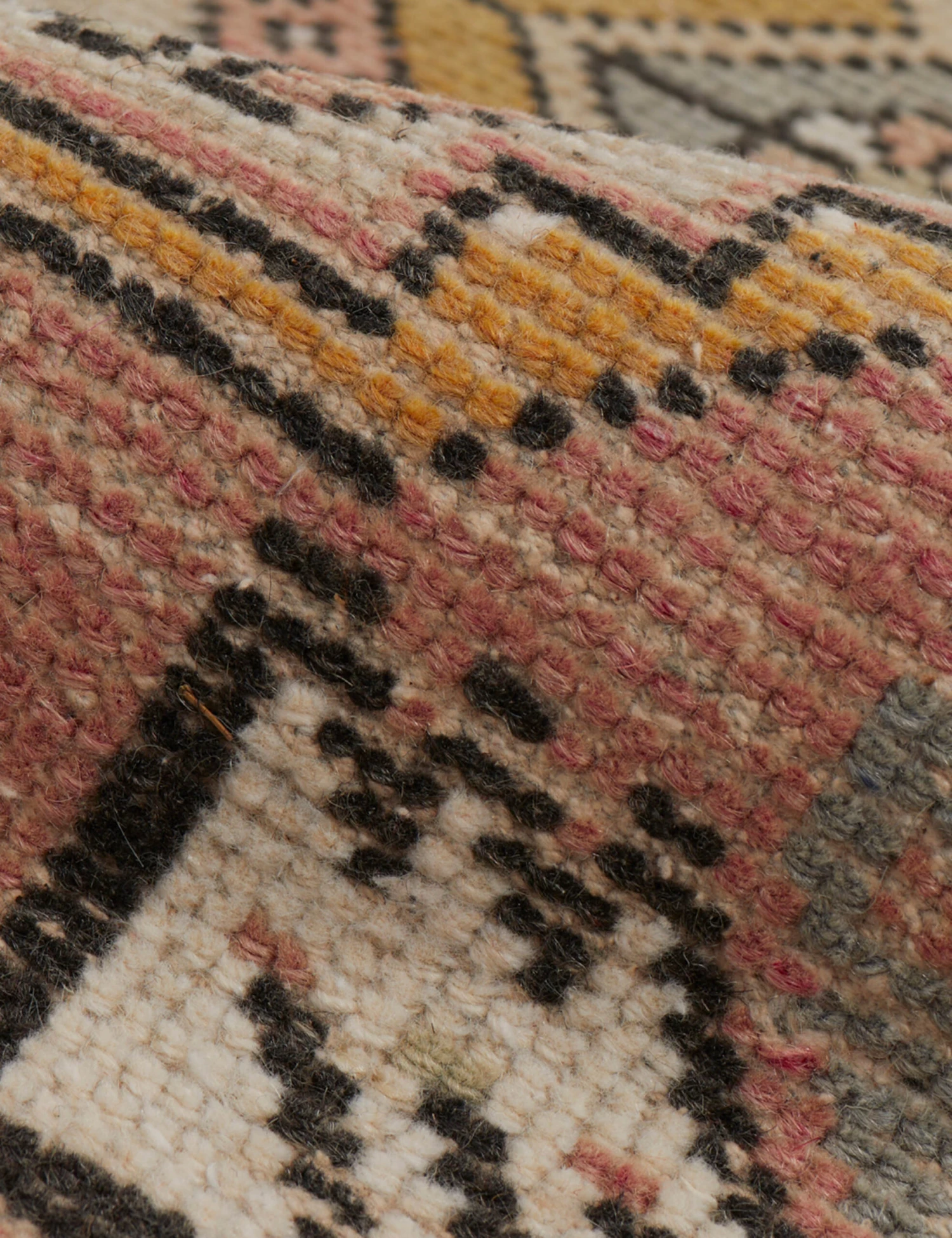 Vintage Turkish Mini Rug No. 96, 1'5" X 3' - Image 3