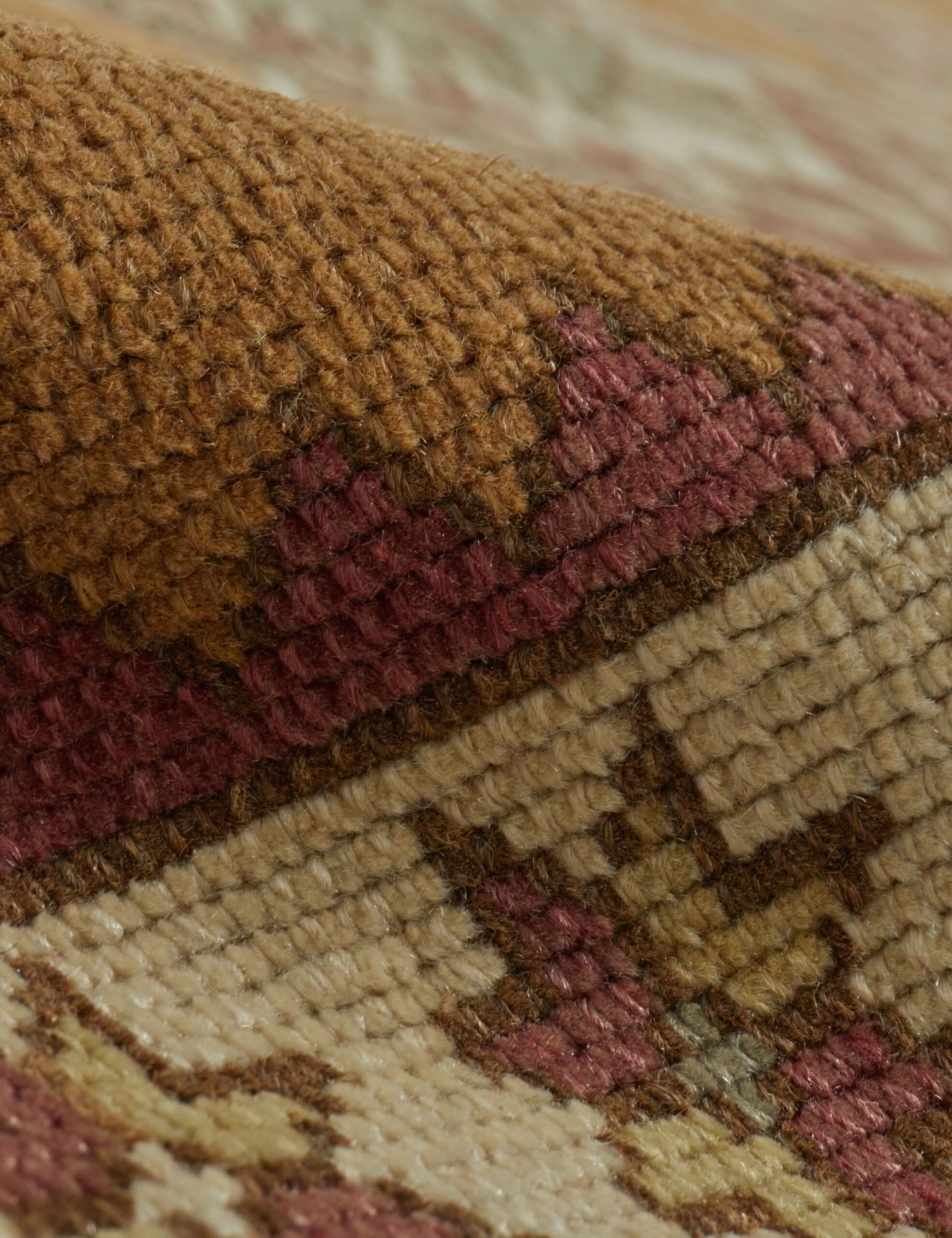 Vintage Turkish Rug No. 199, 3'7" X 4'10" - Image 3