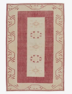 Vintage Turkish Rug No. 91, 4'1" X 6'4"