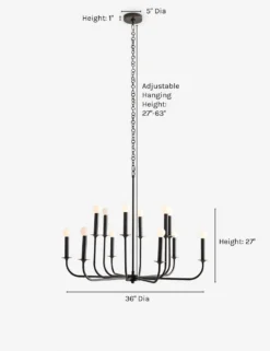 Breck Chandelier By Arteriors -Home Decor Sale arteriors breck chandelier bronze scaled