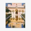 Hall Of The Ambassadors, Alhambra, Granada' Wall Art By Joaquin Sorolla Y Bastida
