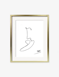 Kiss Print By Damienne Merlina -Home Decor Sale kiss gold frame 1 scaled
