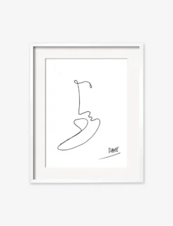 Kiss Print By Damienne Merlina -Home Decor Sale kiss white frame 1 scaled