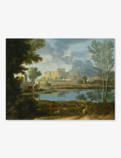 Landscape With A Calm Wall Art By Nicolas Poussin -Home Decor Sale landscape with a calm unframed print scaled