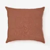 Montauk 28" X 36" Oversized Pillow, Terracotta By Pom Pom At Home
